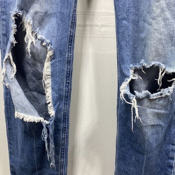 Rag & Bone Distressed Dre Low Rise Boyfriend Jeans Size 27 - Picture 5 of 7